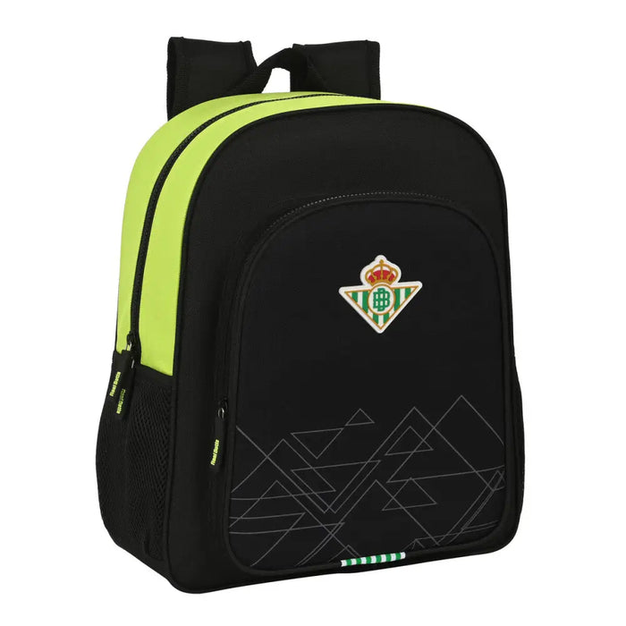 Училищна чанта Real Betis Balompié 32 x 38 x 12 cm Черен