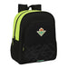 Училищна чанта Real Betis Balompié 32 x 38 x 12 cm Черен