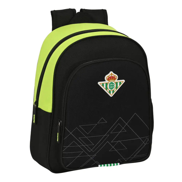 Училищна чанта Real Betis Balompié Черен Верде Лимон 28 x