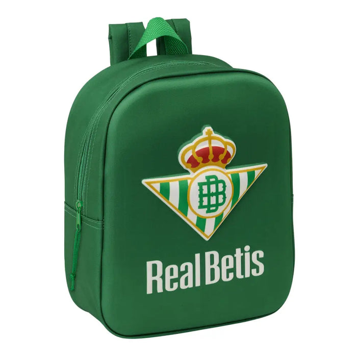 Училищна чанта Real Betis Balompié Зелен 22 x 27 x 10 cm 3D