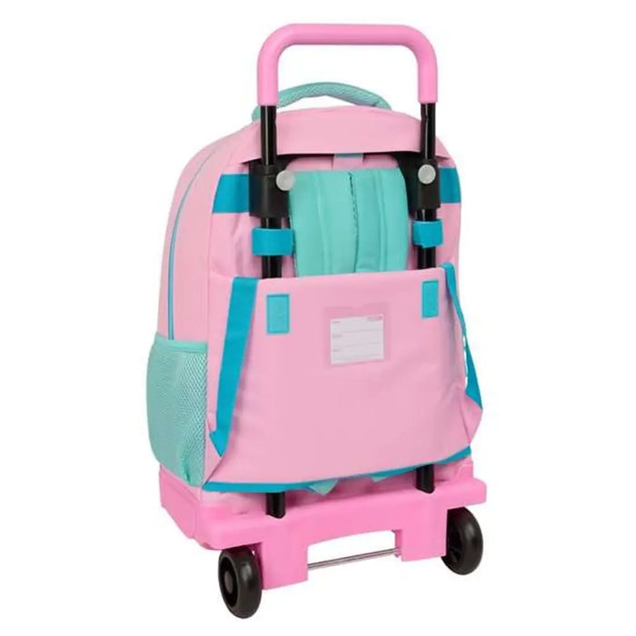 Училищна чанта с колелца Benetton Dolce Многоцветен 33 x 45