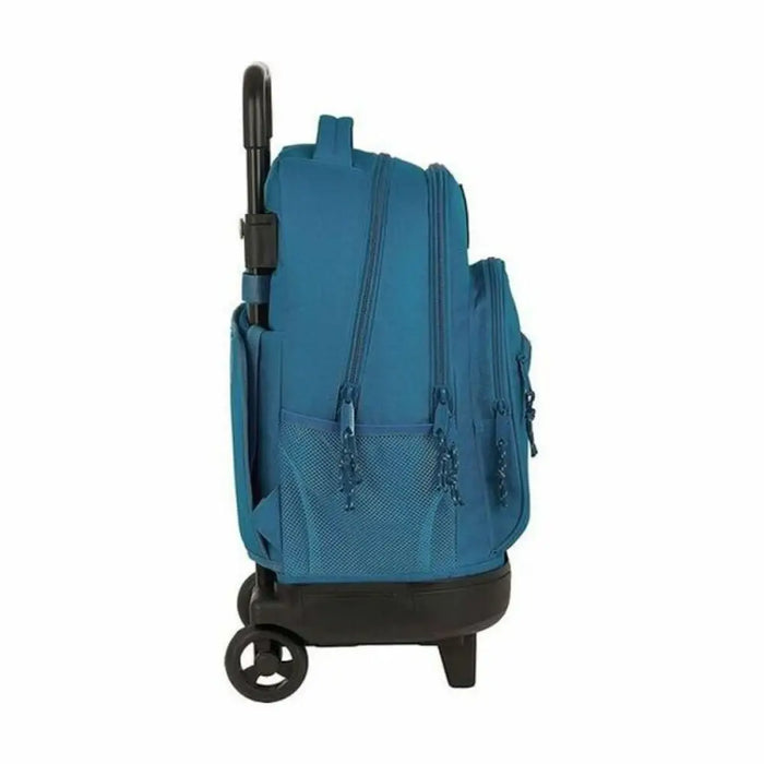 Училищна чанта с колелца Compact BlackFit8 Egeo Син 33 X 45