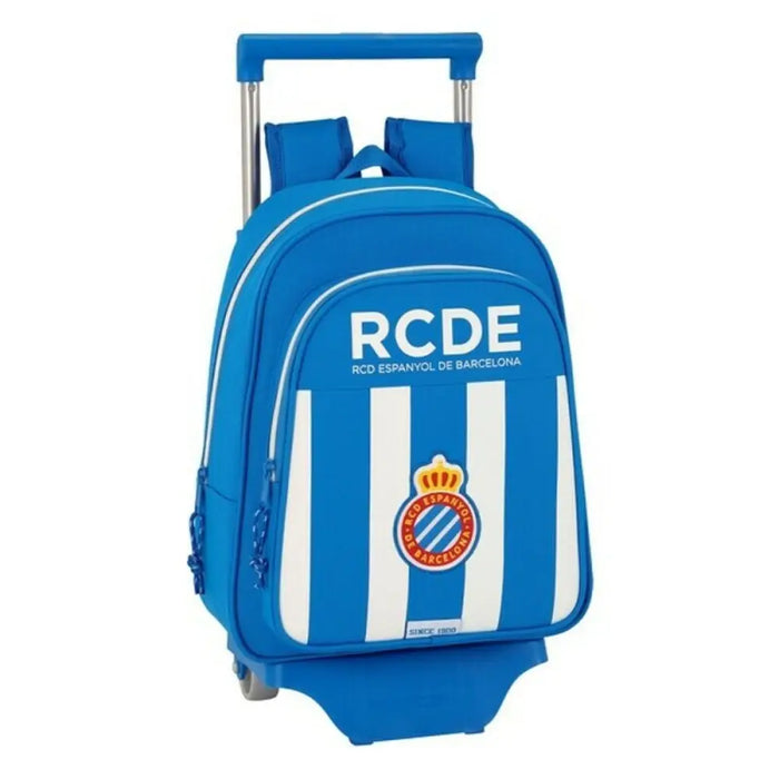 Училищна чанта с колелца 705 RCD Espanyol (27 x 10 x 67 cm)
