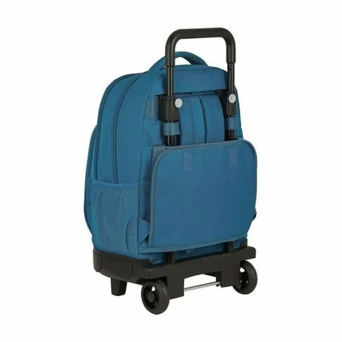 Училищна чанта с колелца Compact BlackFit8 Egeo Син 33 X 45