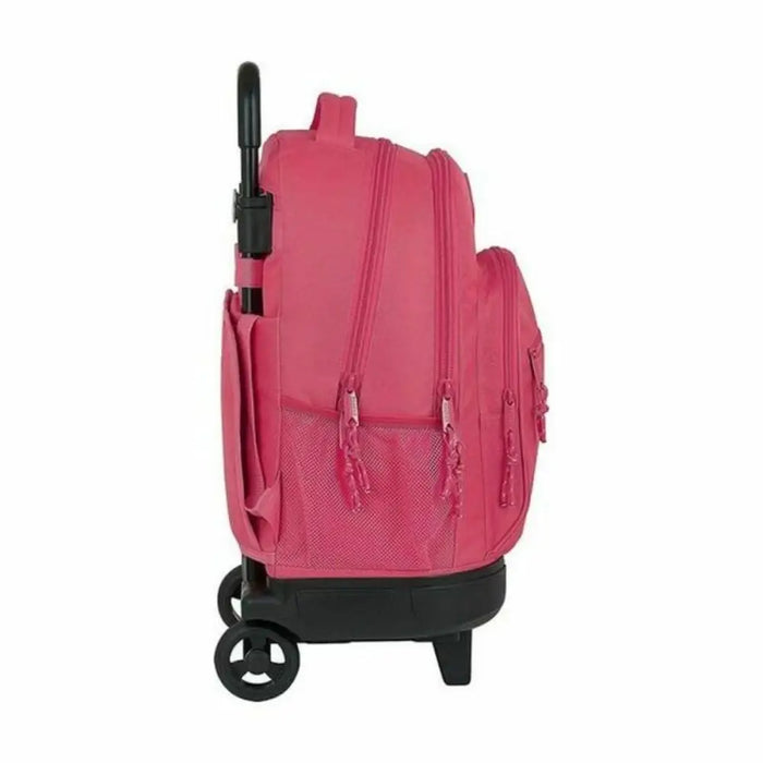 Училищна чанта с колелца Compact BlackFit8 M918 Розов (33 x
