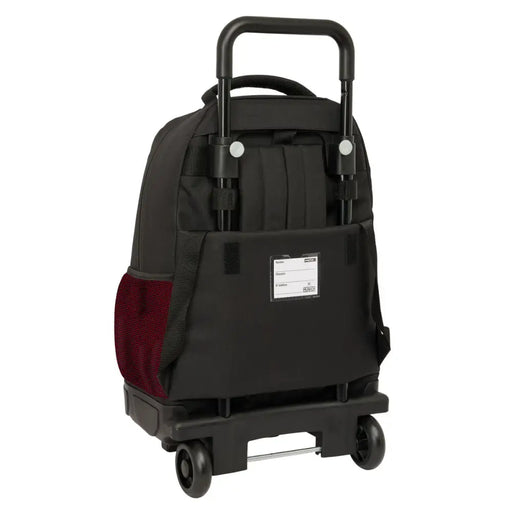 Училищна чанта с колелца Munich Vulcan Черен 33 x 45 x 22 cm