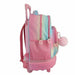 Училищна чанта с колелца Toybags Blin Blin Gradient Pink