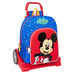 Училищна чанта с колелца Mickey Mouse Clubhouse Good day