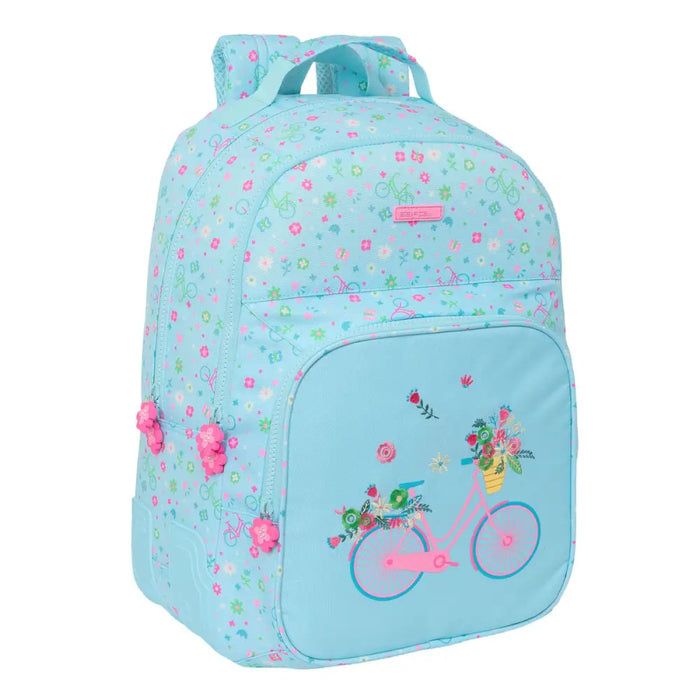 Училищна чанта Safta Bicicleta Син 32 x 42 x 15 cm