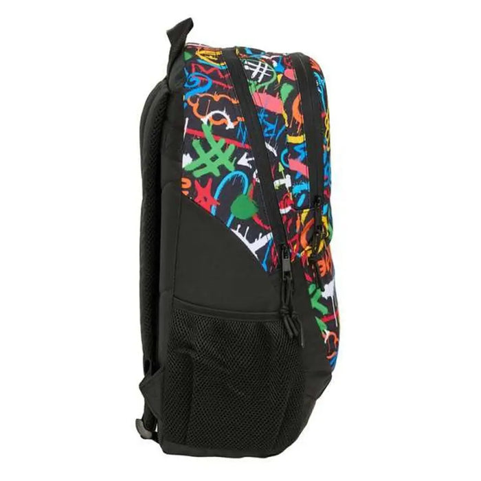 Училищна чанта Safta Colors 32 x 44 x 16 cm Графити