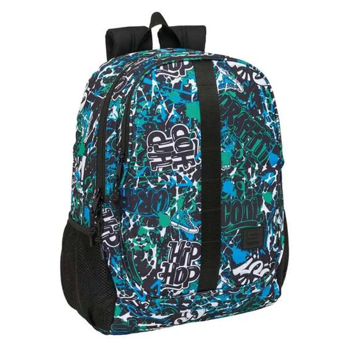 Училищна чанта Safta Go 32 x 44 x 16 cm Графити