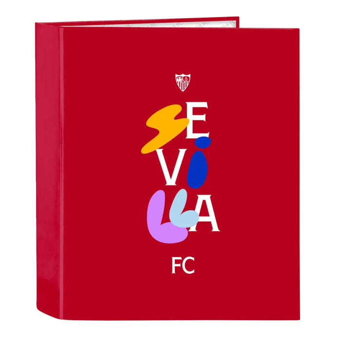 Училищна чанта Sevilla Fútbol Club Червен 27 x 33 x 6 cm