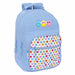 Училищна чанта Smiley Joyful Син Многоцветен 32 x 42 x 15 cm