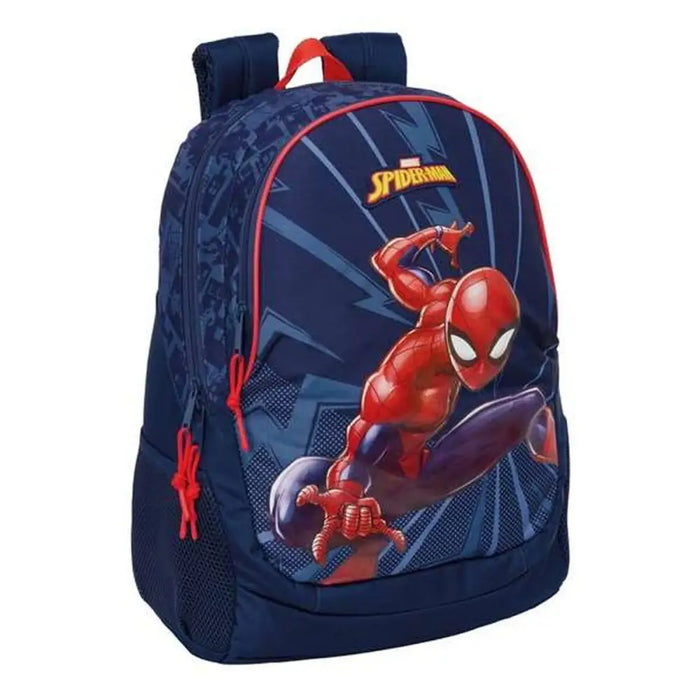 Училищна чанта Spider-Man Син 32 x 44 x 16 cm