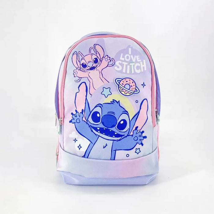 Училищна чанта Stitch Люляк 41 cm