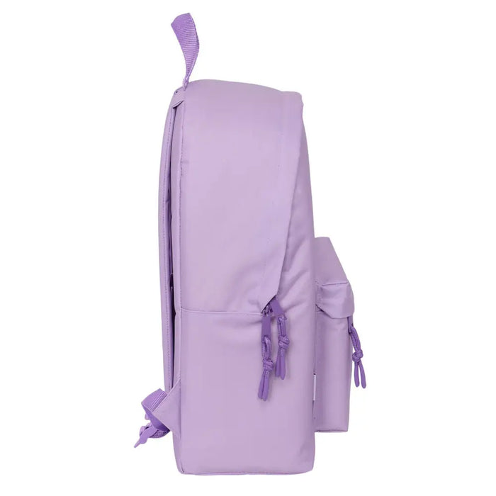 Училищна чанта Stitch Sweet Син Люляк 33 x 42 x 15 cm