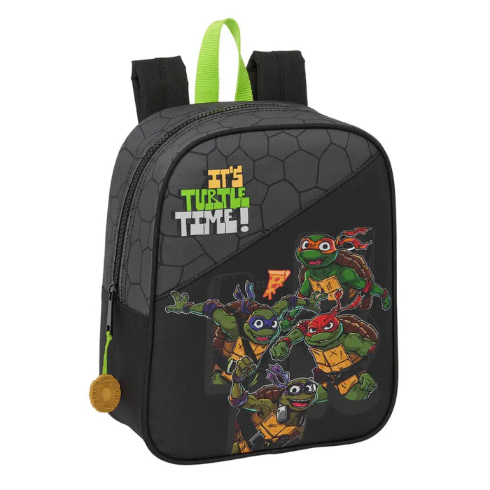 Училищна чанта Teenage Mutant Ninja Turtles Черен Сив 22 x