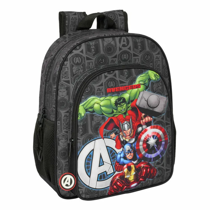 Училищна чанта The Avengers Vendetta Черен 32 x 38 x 12 cm
