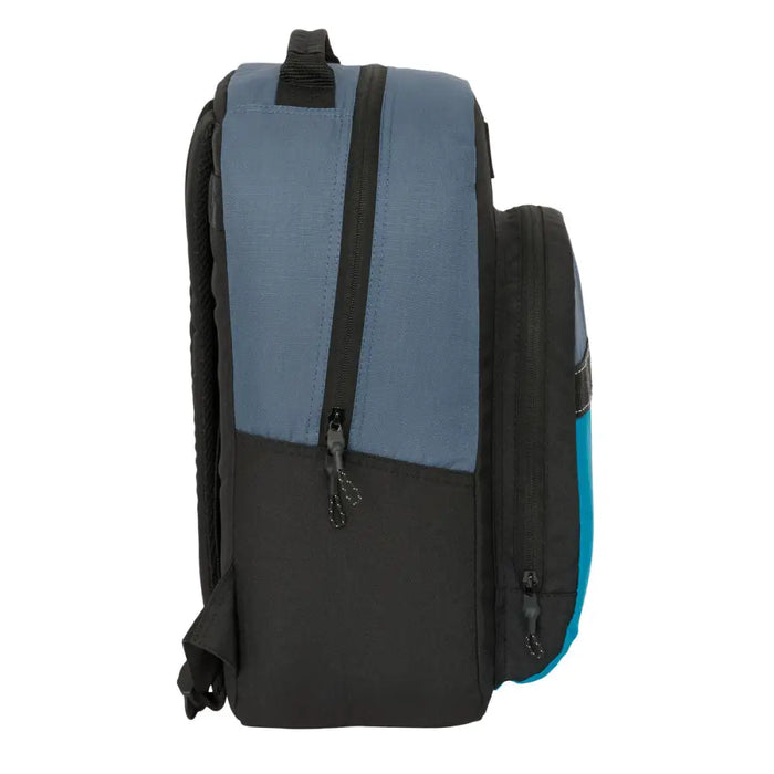 Училищна чанта BlackFit8 California Син Черен 32 x 42 x 15