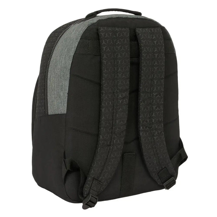Училищна чанта BlackFit8 Old school Черен Сив 32 x 42 x 15