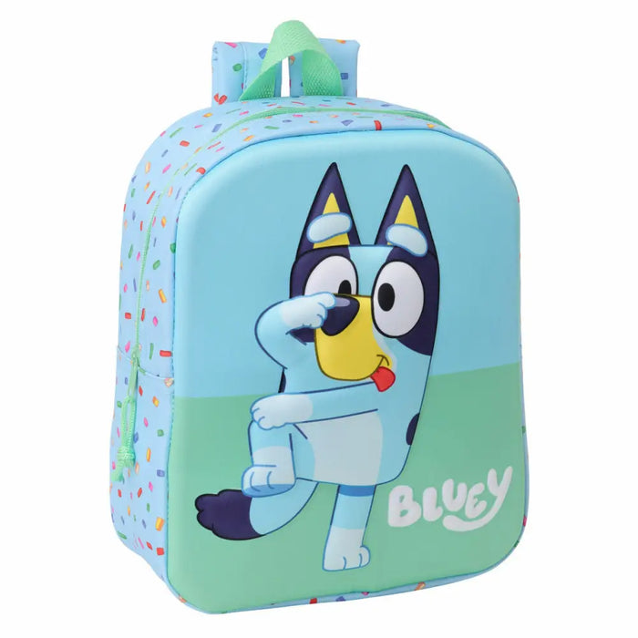 Училищна чанта Bluey Син 22 x 27 x 10 cm