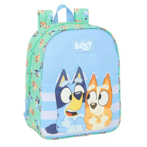 Училищна чанта Bluey Sisters Зелен 22 x 27 x 10 cm