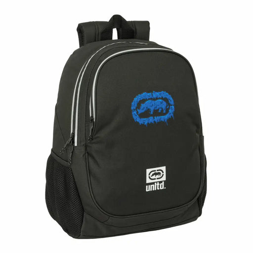 Училищна чанта Eckō Unltd. Worldwide Черен 32 x 44 x 16 cm
