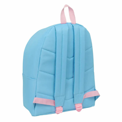 Училищна чанта Lilo & Stitch Happy Селесте 33 x 42 x 15 cm