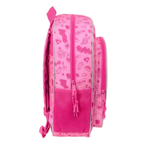 Училищна чанта Rainbow High Shine Многоцветен 32 x 38 x 12