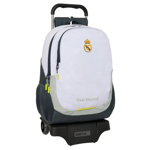 Училищна чанта Real Madrid C.F. Бял 32 x 44 x 16 cm