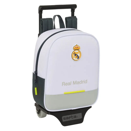 Училищна чанта Real Madrid C.F. Бял 22 x 27 x 10 cm