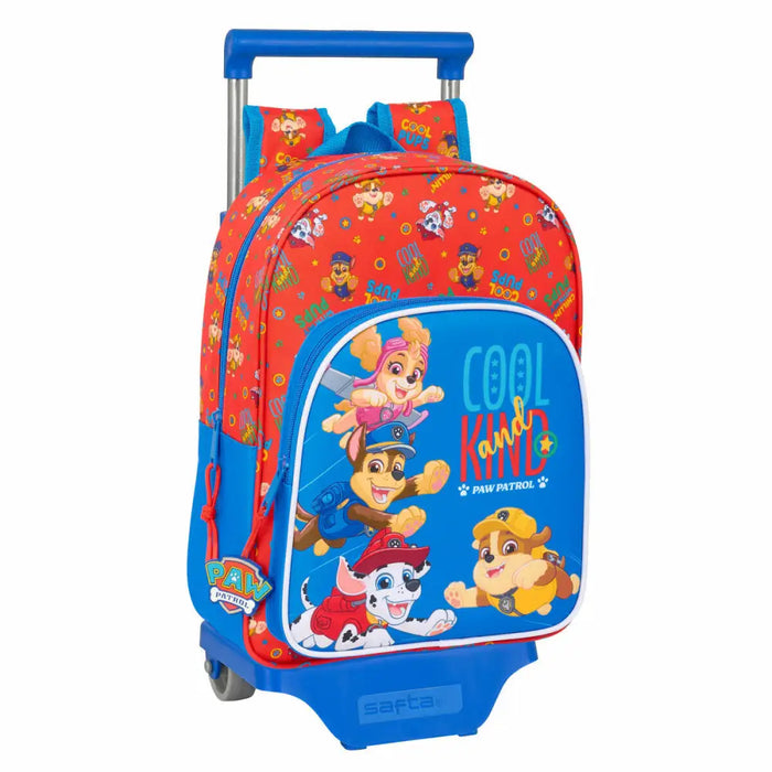 Училищна чанта The Paw Patrol Cool Син Червен 26 x 11 x 67