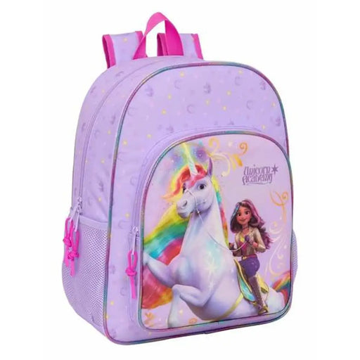 Училищна чанта Unicorn Academy Люляк 33 x 42 x 14 cm