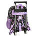 Училищна чанта с колелца Monster High Creep Черен 28 x 34 x