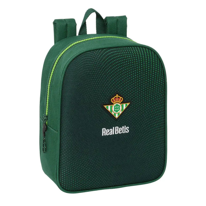 Училищна чанта с колелца Real Betis Balompié Зелен 22 x 27