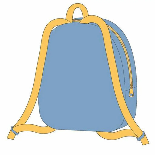 Училищна чанта Stitch Син 18 x 22 x 4 cm