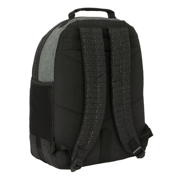 Училищна чанта BlackFit8 Old school Черен Сив 32 x 42 x 15