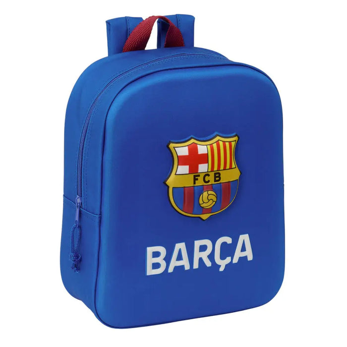 Училищна чанта F.C. Barcelona Морско син 22 x 27 x 10 cm 3D