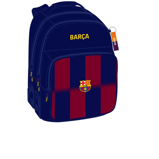 Училищна чанта F.C. Barcelona Син Кестен 32 x 42 x 15 cm