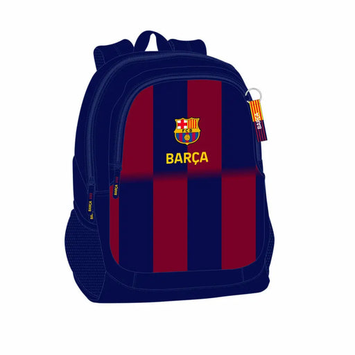 Училищна чанта F.C. Barcelona Син Кестен 32 x 44 x 16 cm