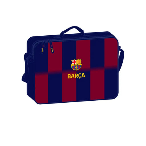 Училищна чанта F.C. Barcelona Син Кестен 38 x 28 x 6 cm