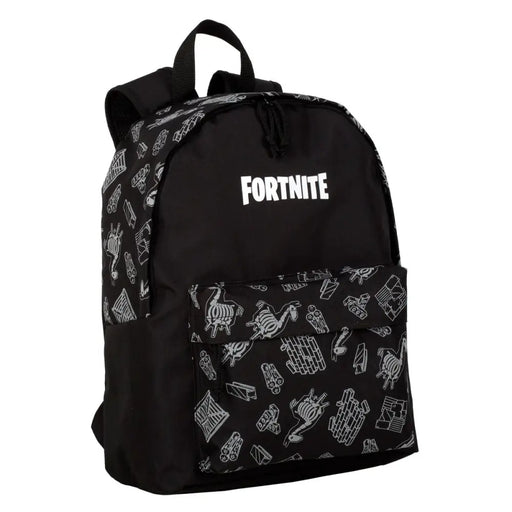 Училищна чанта Fortnite Dark black Черен 41 x 31 x 13,5 cm