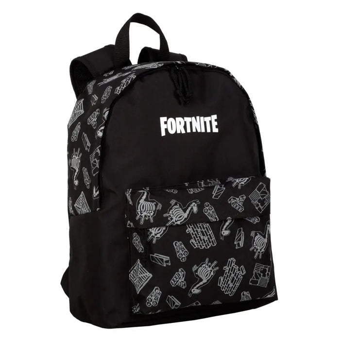 Училищна чанта Fortnite Dark black Черен 41 x 31 x 13,5 cm