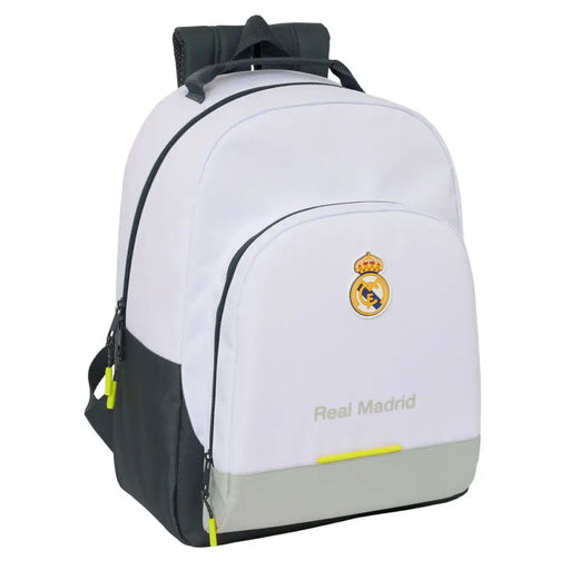Училищна чанта Real Madrid C.F. Бял 32 x 42 x 15 cm