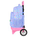 Училищна чанта с колелца Benetton Lila Люляк 33 x 45 x 22 cm