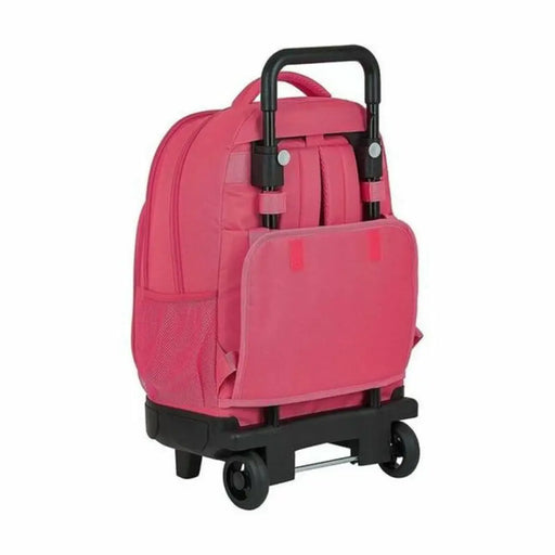 Училищна чанта с колелца Compact BlackFit8 M918 Розов (33 x