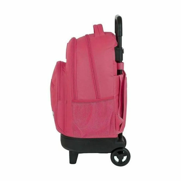 Училищна чанта с колелца Compact BlackFit8 M918 Розов (33 x