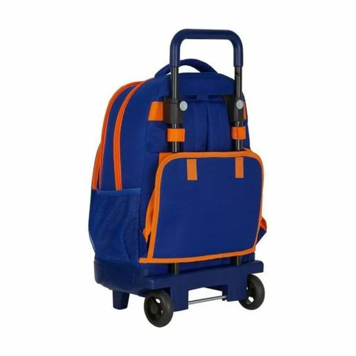 Училищна чанта с колелца Compact Valencia Basket M918 Син