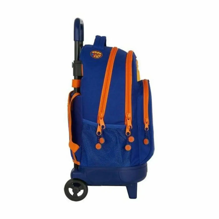 Училищна чанта с колелца Compact Valencia Basket M918 Син