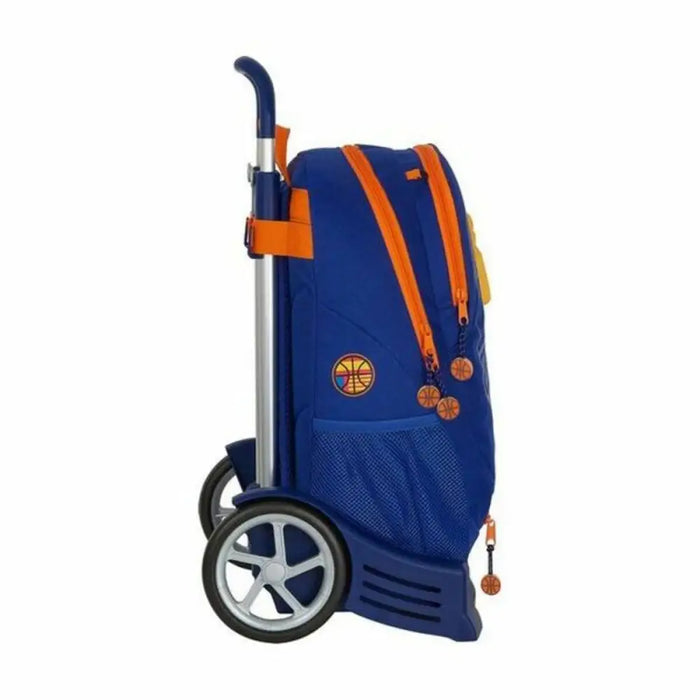 Училищна чанта с колелца Evolution Valencia Basket